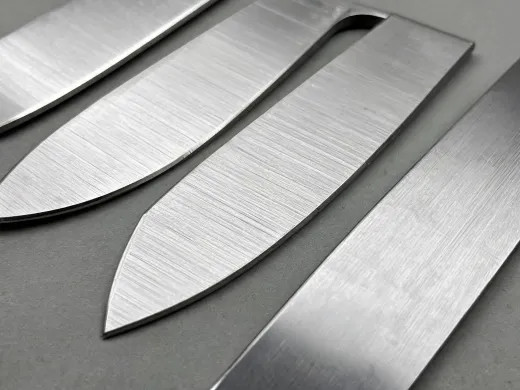 Precision blade steel